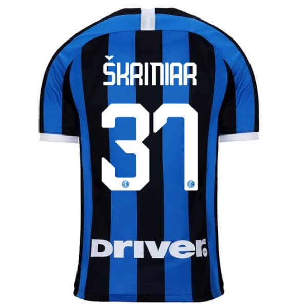 Trikot Inter Milan NO.37 Skriniar Heim 2019-20 Blau Fussballtrikots Günstig